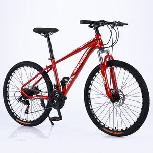 Bicicleta <span class=keywords><strong>de</strong></span> Montaña <span class=keywords><strong>de</strong></span> acero al carbono, <span class=keywords><strong>bici</strong></span> <span class=keywords><strong>de</strong></span> <span class=keywords><strong>segunda</strong></span> <span class=keywords><strong>mano</strong></span>, 26 pulgadas, suspensión completa, color verde - Product Image 3