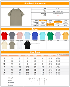 T-shirt col rond 100 % coton respirant et léger pour hommes et femmes, personnalisable avec broderie et impression de logo – Vente en gros - Product Image 3