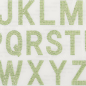 Strass thermocollants adhésifs de 4 cm, alphabet anglais majuscule, cristaux DIY, style à tige en verre - Product Image 4
