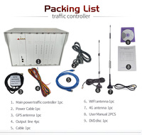 Contrôleur Intelligent de feux de circulation, alimentation NOBLE de shenzhen, contrôleur de feux de circulation avec armoire