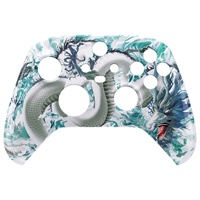 EXtremeRate - Carcasa Frontal de Repuesto con Nuevo Diseño para el Control de Xbox Series X/S - Cubierta Frontal Personalizada