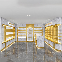Vitrine de présentation de parfums, meuble moderne pour magasin de cosmétiques et de parfums, vitrine de présentation pour boutique de beauté