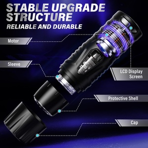 LetRock - Masturbador Masculino Automático con Movimiento de Empuje Realista en 3D, Base de Succión Ajustable y Empuje Telescópico - Product Image 5