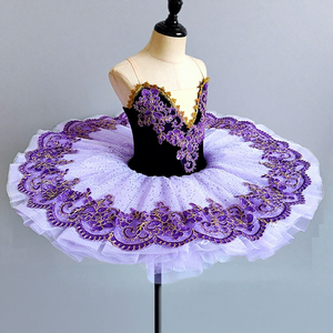 Mới nhất Váy Tutu Ballet Ballet cho trẻ em Hồ Thiên Nga Trang Phục Trẻ Em Múa Bụng Trang Phục Biểu Diễn Sân Khấu Đầm - Product Image 2