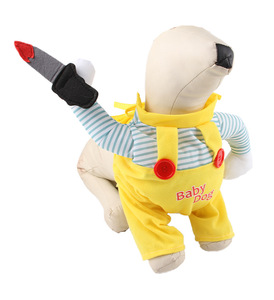 Costume d'Halloween drôle pour animaux de compagnie, vêtements pour chien <span class=keywords><strong>à</strong></span> deux pattes, vêtements pour animaux de compagnie, Halloween pour animaux de compagnie - Product Image 4