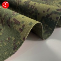 Russe 100% Polyester Ripstop Tissu Pixel Digital Flor Camouflage pour Gilet Tactique pour Uniformes de Vêtement