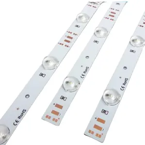 SMD 3030 Single Side nguồn ánh sáng mô-đun Nhà Máy Giá LED Đèn nền ống kính khuếch tán phản ánh 12V 3030 LED Strip