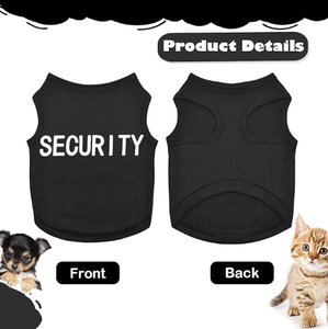 Roupas para Animais de Estimação <span class=keywords><strong>2025</strong></span>, Venda Quente, Roupas de Cão com Logo Personalizado, Moda em Algodão, Roupas de Designer para Cães - Product Image 2