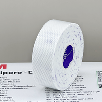 Bande de fixation médicale multipore 3M 3730 respirante, imperméable et hypoallergénique pour cathéters et tubes nasogastriques