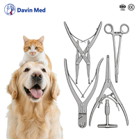 Kit d'instruments vétérinaires Davin Med CE ISO pour vis pédiculaires, pour la fixation de la colonne vertébrale des chiens et des chats, chirurgie orthopédique de la colonne vertébrale