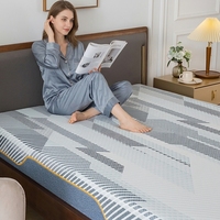 Matelas éponge en Latex naturel à mémoire de forme pour hôtel King Queen Size, Gel de sommeil enroulé, lit double, dans une boîte
