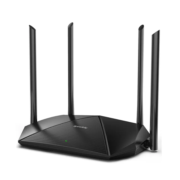 Wi-fi roteador 6 802.11ax 1800Mbps <span class=keywords><strong>quad</strong></span> core gigabit router wi-fi banda dupla