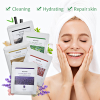 Masque Visage et Main Coréen Professionnel OEM à l'Acide Hyaluronique, Sérum Lavande, Masque Peel-Off au Rétinol, Masque en Caoutchouc et Masque Gelée en Poudre