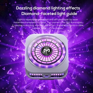 Refroidisseur de téléphone professionnel MEMO CX21 RGB à semi-conducteurs 18W, ventilateur de refroidissement magnétique pour iPhone, Android et jeux - Product Image 2