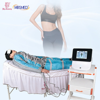 Appareil de pressothérapie infrarouge 3 en 1, combinaison amincissante, 24 airbags, machine de drainage lymphatique par compression pour salon de beauté