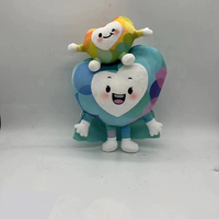Uyeah CPC OEM/ODM Peluche personnalisée en forme de cœur mignon, jouet en peluche doux, figurine en peluche personnalisée, cadeau de marque
