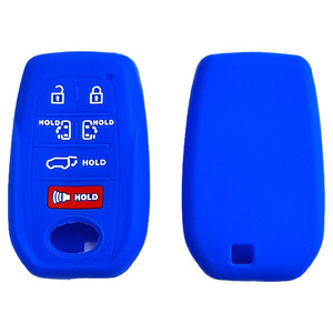 Silicone chìa khóa xe bìa cho Toyota Sienna PRIUS RAV4 Venza chìa khóa xe chủ mà không có logo 6-Nút điều khiển từ xa <span class=keywords><strong>Car</strong></span> <span class=keywords><strong>Key</strong></span> trường hợp - Product Image 4