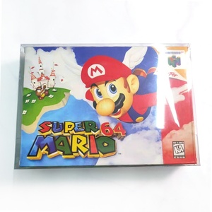 การ์ดเกมคุณภาพสูง Super Marlo 64 N64 พร้อมกล่องบรรจุภัณฑ์ - Product Image 1