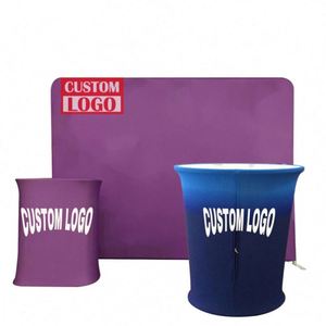 Table d'affichage LED pliable personnalisée avec cadre en aluminium, durable et portable pour les salons professionnels - Product Image 1