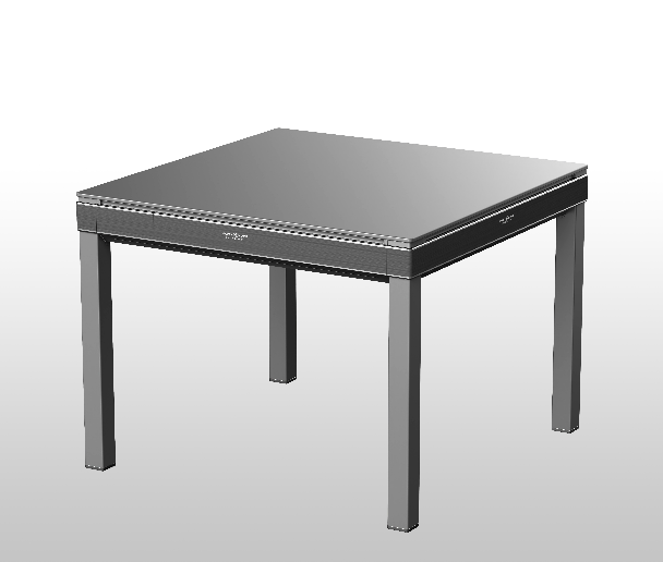 Electric Automatic Mahjong Table Four Player Dual Use Gaming Furniture ...