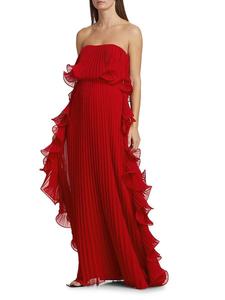 Robe <span class=keywords><strong>bustier</strong></span> plissée style Ins pour femme, nouvelle collection été 2026, avec grand péplum - Product Image 3