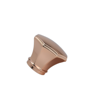 Bouchon de parfum personnalisé de forme carrée à bon prix Bouchon de parfum de luxe en forme de fleur Pulvérisateur de parfum à pompe Bouchons de bouteille de parfum en Zamac - Product Image 3