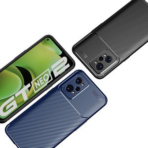 Funda de Teléfono de Fibra de Carbono con Estilo Empresarial de Lujo, Suave, Mate, de Silicona, con Enfoque Automático para OPPO Realme <span class=keywords><strong>GT</strong></span> <span class=keywords><strong>Neo</strong></span> <span class=keywords><strong>2</strong></span> Realme 8i - Product Image 6