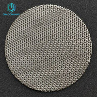 Feutre en maille métallique de fibre de nickel pur Ni200 fritté, haute porosité, 10-40 microns