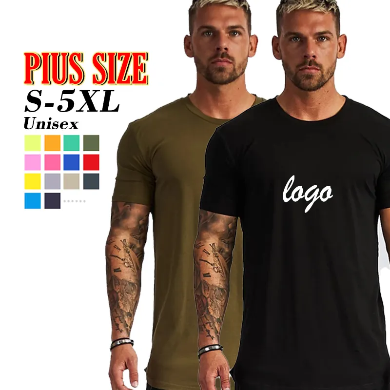 2022 Popular Custom Logo Active Wear Gym Fitness Training Tee Shirt Short-sleeve Running Slim Fit T shirt