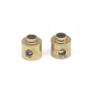Douille en laiton sur mesure OEM M3, entièrement filetée, avec trou latéral fileté, écrou d'insertion usiné, fixation aux dimensions personnalisées - Product Image 4
