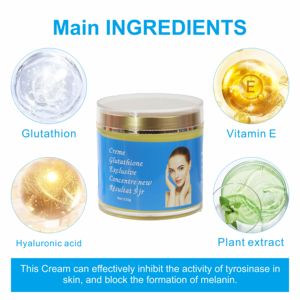 Crème Corporelle Éclaircissante 320g pour Soins de la Peau, <span class=keywords><strong>Anti</strong></span>-Taches Brunes, Résultat en 5 Jours, avec Glutathion - Product Image 2