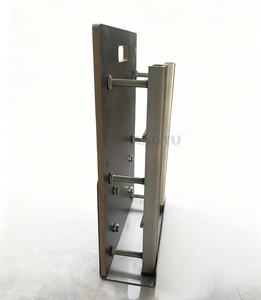 Profil HF en <span class=keywords><strong>acier</strong></span> inoxydable haute résistance, rainuré, pour pièces encastrées, modèle 3D pour revêtement mural en pierre - Product Image 6