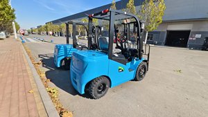 3 т 4 т литиевый Электрический вилочный погрузчик 80 В батарея 3-6 м высота подъема умное зарядное устройство для тяжелых условий эксплуатации склада - Product Image 5