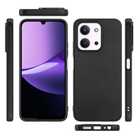 Coque de téléphone antichoc en microfibre TPU à technologie de couleur unie pour Xiaomi Redmi 15C 17C Note 17 Pro Max