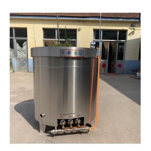 Prodotti di vendita calda 2024 pentola bollente da 300 litri elettrica/<span class=keywords><strong>Gas</strong></span> pentole da cucina industriali marmellata Halwa salsa <span class=keywords><strong>fornello</strong></span> - Product Image 4