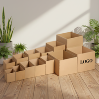 Emballage Boîte d'expédition solide à double paroi épaisse Carton ondulé 5 plis Boîte en carton de taille personnalisée pour le déménagement