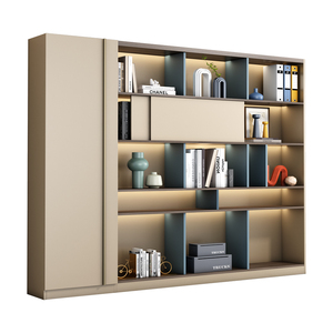Armoires de bureau modernes en bois robustes avec tiroirs de rangement pour l'organisation des dossiers dans les écoles, les ateliers, les hôtels - Product Image 5