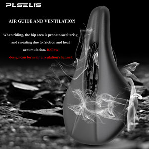 Plselis <span class=keywords><strong>Selle</strong></span> de vélo de route en éponge épaisse et douce, <span class=keywords><strong>selle</strong></span> de vélo légère et imperméable, poids 306g. <span class=keywords><strong>Selle</strong></span> de vélo ergonomique - Product Image 4