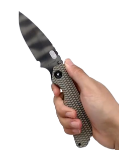<span class=keywords><strong>Coltello</strong></span> Tascabile Hunter in Acciaio M390 con Manico in Alluminio Aerospaziale, <span class=keywords><strong>Coltello</strong></span> Pieghevole Tattico per Campeggio e Outdoor - Product Image 6