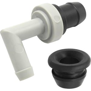 Ensemble de soupape et de joint en caoutchouc PCV de 1,96 pouces, à enfiler, pour remplacement Honda Acura - Product Image 1