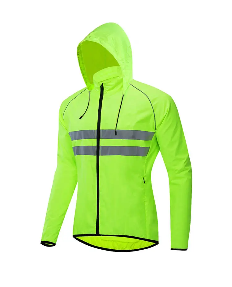 Waterproof Cycling Jacket Men Windshield Windproof Rainproof Windbreaker Sun Protection Bicycle Clothing Biker Raincoat