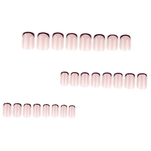 Últimos <span class=keywords><strong>Modelos</strong></span> 2026: <span class=keywords><strong>Uñas</strong></span> <span class=keywords><strong>Postizas</strong></span> <span class=keywords><strong>Cortas</strong></span> Cuadradas <span class=keywords><strong>de</strong></span> Venta Caliente, Estilo Francés Rojo, para Arte <span class=keywords><strong>de</strong></span> <span class=keywords><strong>Uñas</strong></span> - Product Image 3