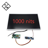 Topsenang Kit Panel LCD IPS 1000 inci, Kit Panel LCD IPS FULL HD 21.5 P, kecerahan tinggi 1080 Nits