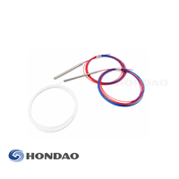 Répartiteur FBT 50/50 1x2, coupleur optique à fibre nue sans connecteur, tube en acier, pigtail 1M