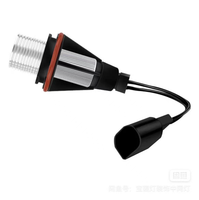 Feux de croisement LED Angel Eyes modifiés, feux de conduite à changement de couleur 12V neufs pour E60 E83 E53 E66 E65 E87 E90 E39 E46