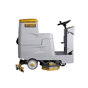 Ride on <b>Floor</b> Cleaning Equipment Industrial Automatic Scrubber Dryer Supplier - Product Image 3
