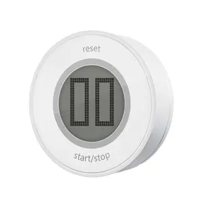 Led digitale da cucina Timer manuale conto alla rovescia automatico sensibile alla luce camera da letto in plastica installare staffa orologio Desktop