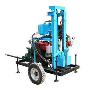 MACHEX MK-10Y Cheap Price Hydraulic Water Well Drilling Rig Soil Clay Geology Drilling Rig