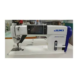 Camiseta jukis automática elétrica DDL-9000C, camiseta de serralho com agulha única usada máquina de costura industrial com alta velocidade