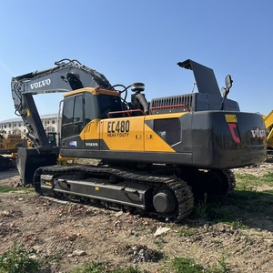 มีเครื่องจักรก่อสร้างหนักมือสอง Volvo ec480 รถขุด 48 ตัน รถขุดมือสองสำหรับงานอุตสาหกรรมอุโมงค์ พร้อมจำหน่าย - Product Image 1